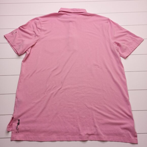 Ralph Lauren RLX Pink Performance Polo Shirt XL Stretch Athletic Preppy Golf - Picture 3 of 8